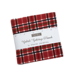 Yuletide Gathering Flannel Charm Pack by Primitive Gatherings for Moda Fabrics