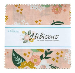Hibiscus 5" Stacker by Simple Simon and Co. for Riley Blake Designs