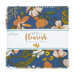 With A Flourish 5" Stacker by Simple Simon and Co. for Riley Blake Designs