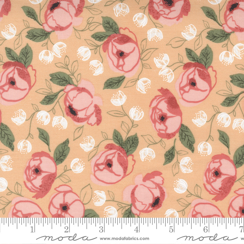 Country Rose Sunshine Country Bouquet Yardage by Lella Boutique for Moda Fabrics