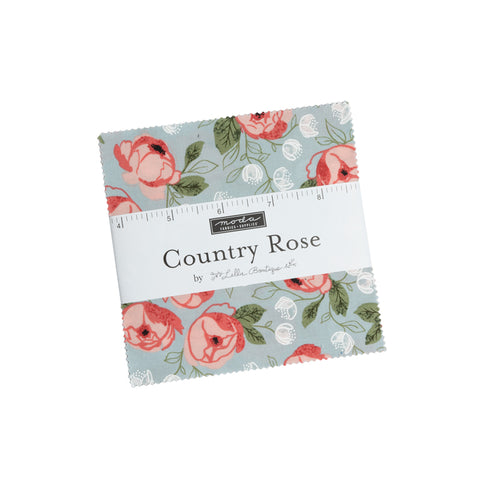 Country Rose Charm Pack by Lella Boutique for Moda Fabrics