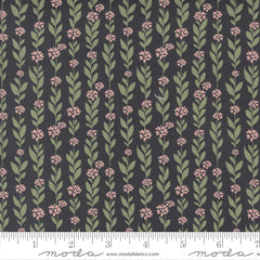 Country Rose Charcoal Climbing Vine Yardage by Lella Boutique for Moda Fabrics