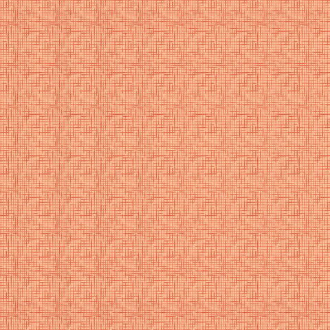 Cottage Farm Coral Tweedy Yardage by Judy Jarvi for Windham Fabrics