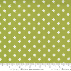 One Fine Day Green Lucky Day Yardage by Bonnie & Camille for Moda Fabrics