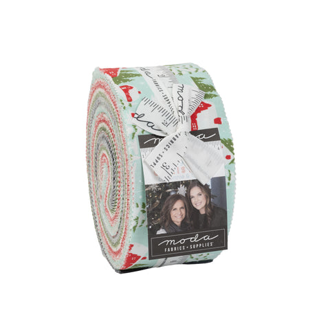Merry Little Christmas Jelly Roll by Bonnie & Camille for Moda Fabrics
