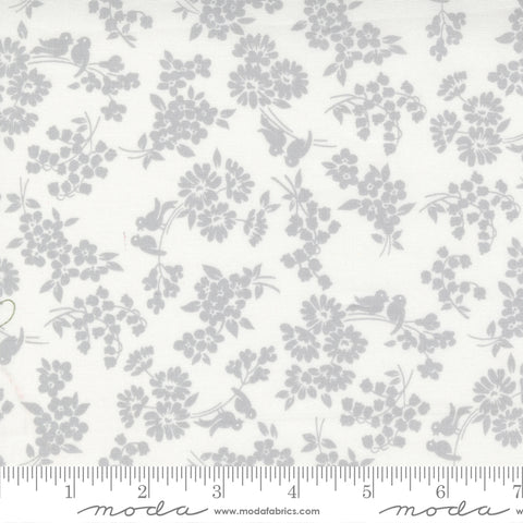 Dwell Cream Gray Songbird Yardage by Camille Roskelley for Moda Fabrics