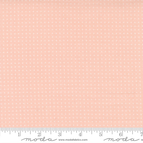 Dwell Pink Pin Dot Yardage by Camille Roskelley for Moda Fabrics