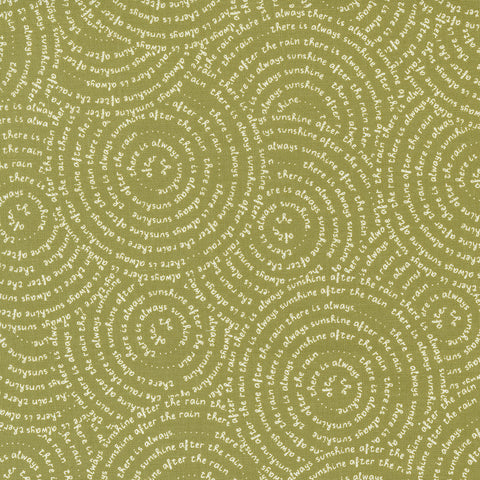 Renew Grass Swirl Yardage by Sweetwater for Moda Fabrics