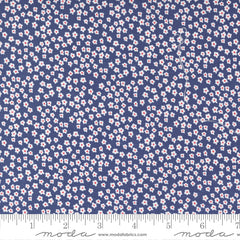 Graze Navy Blooms Yardage by Sweetwater for Moda Fabrics