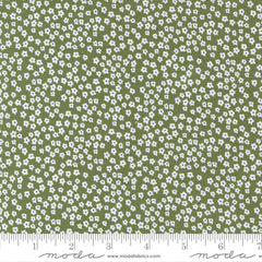 Graze Green Blooms Yardage by Sweetwater for Moda Fabrics