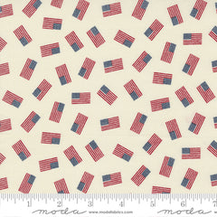 Stateside Vanilla Flag Yardage by Sweetwater for Moda Fabrics