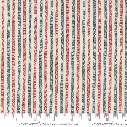 Stateside Americana Stripes Yardage by Sweetwater for Moda Fabrics