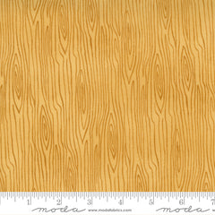 Effie's Woods Goldenrod Woodgrain Yardage by Deb Strain for Moda Fabrics
