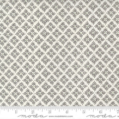 Happiness Blooms White Washed Fern Flowers yardage by Deb Strain for Moda Fabrics