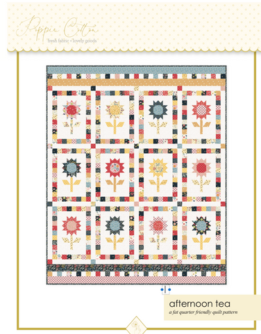 Afternoon Tea Quilt Pattern by Poppie Cotton Fabrics