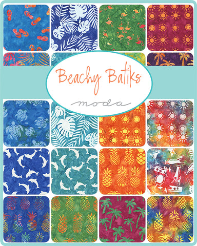 Beachy Batiks Layer Cake by Moda Fabrics