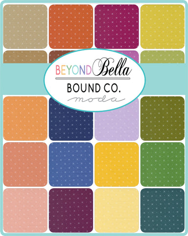 Beyond Bella Fat Quarter Bundle by Bound Co. for Moda Fabrics