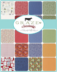 Graze Fat Quarter Bundle by Sweetwater for Moda Fabrics