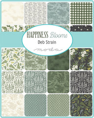 Happiness Blooms Fat Eighth Bundle by Deb Strain for Moda Fabrics