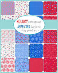 Holiday Essentials Americana Charm Pack by Stacy Iest Hsu for Moda Fabrics