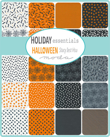 Holiday Essentials Halloween Mini Charm Pack by Stacy Iest Hsu for Moda Fabrics