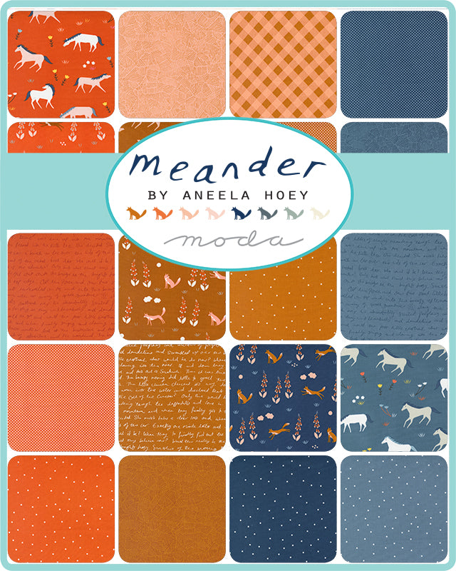 Meander Fat Eighth Bundle by Aneela Hoey for Moda Fabrics