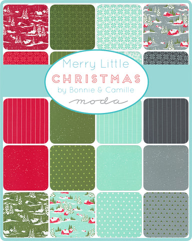 Merry Little Christmas Fat Quarter Bundle by Bonnie & Camille for Moda Fabrics