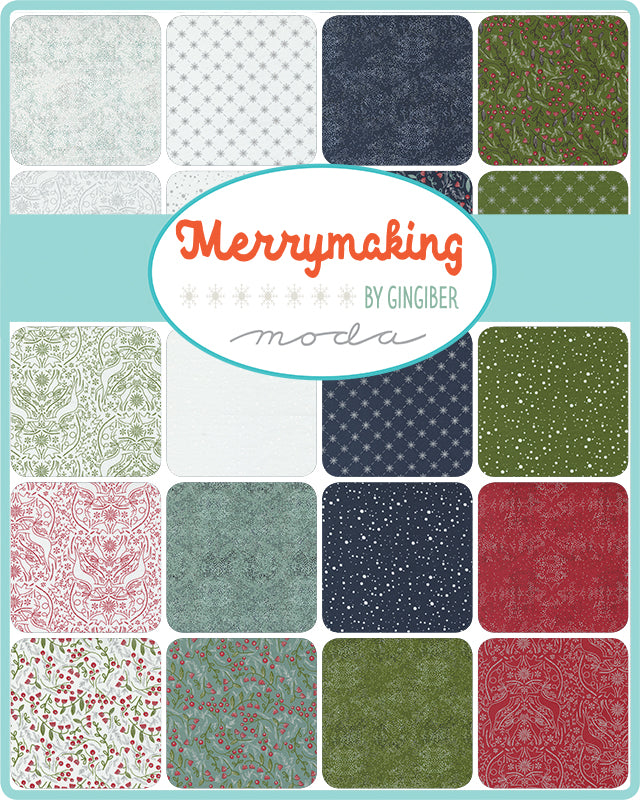 Merrymaking Fat Eighth Bundle by Gingiber for Moda Fabrics – LouLou's ...