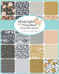 Midnight in the Garden Mini Charm by Sweetfire Road for Moda Fabrics