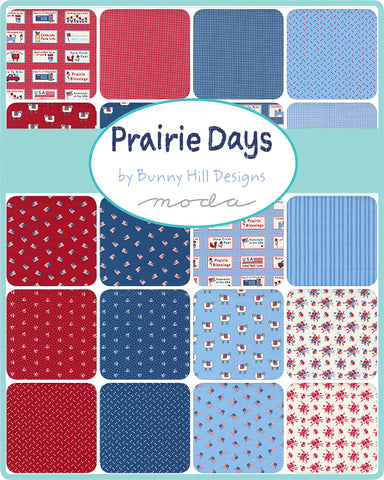 Prairie Days Fat Eighth Bundle by Bunny Hill Designs for Moda Fabrics