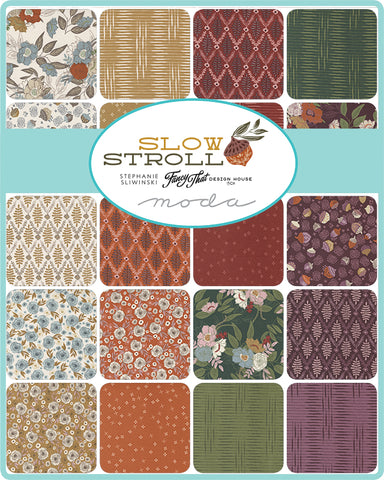 Slow Stroll Jelly Roll by Fancy That Design House for Moda Fabrics