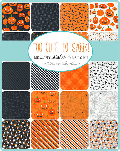 Too Cute To Spook Fat Quarter Bundle by Me & My Sister Designs for Moda Fabrics