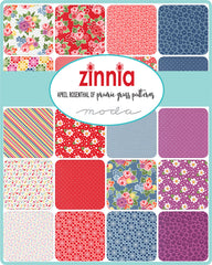 Zinnia Fat Quarter Bundle by April Rosenthal for Moda Fabrics