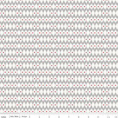 Into The Woods White Line Dot Yardage by Lori Whitlock for Riley Blake Designs
