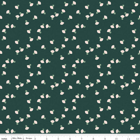 Hibiscus Hunter Ditzy Yardage by Simple Simon and Co. for Riley Blake Designs