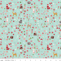 Enchanted Meadow Songbird Forest Friends Yardage by Beverly McCullough for Riley Blake Designs