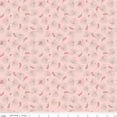 Enchanted Meadow Pink Pine Needles Yardage by Beverly McCullough for Riley Blake Designs