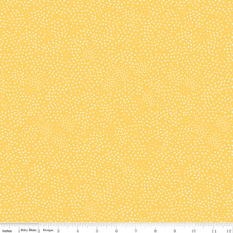 Honey Bee Daisy Criss-cross Yardage by My Mind's Eye for Riley Blake Designs