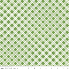 Bee Plaids Clover Scarecrow Yardage by Lori Holt for Riley Blake Designs