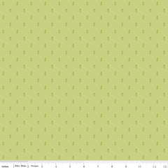 Glamp Camp Green Simple Trees Yardage by My Mind's Eye for Riley Blake Designs
