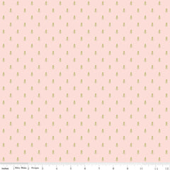 Glamp Camp Pink Simple Trees Yardage by My Mind's Eye for Riley Blake Designs