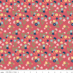 Sew Much Fun Tea Rose Floral Yardage by Echo Park Paper for Riley Blake Designs