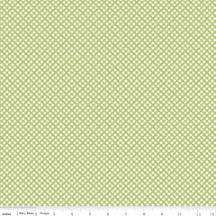Bee Ginghams Lettuce Rebecca Yardage by Lori Holt for Riley Blake Designs