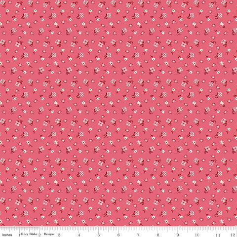 Calico Tea Rose Meadow Yardage by Lori Holt for Riley Blake Designs