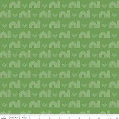 Sweet Acres Basil Barn Stitch Yardage by Beverly McCullough for Riley Blake Designs
