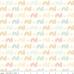 Sweet Acres Cloud Barn Stitch Yardage by Beverly McCullough for Riley Blake Designs