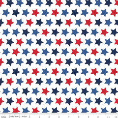 Stars Patriotic Yardage by Riley Blake Designs