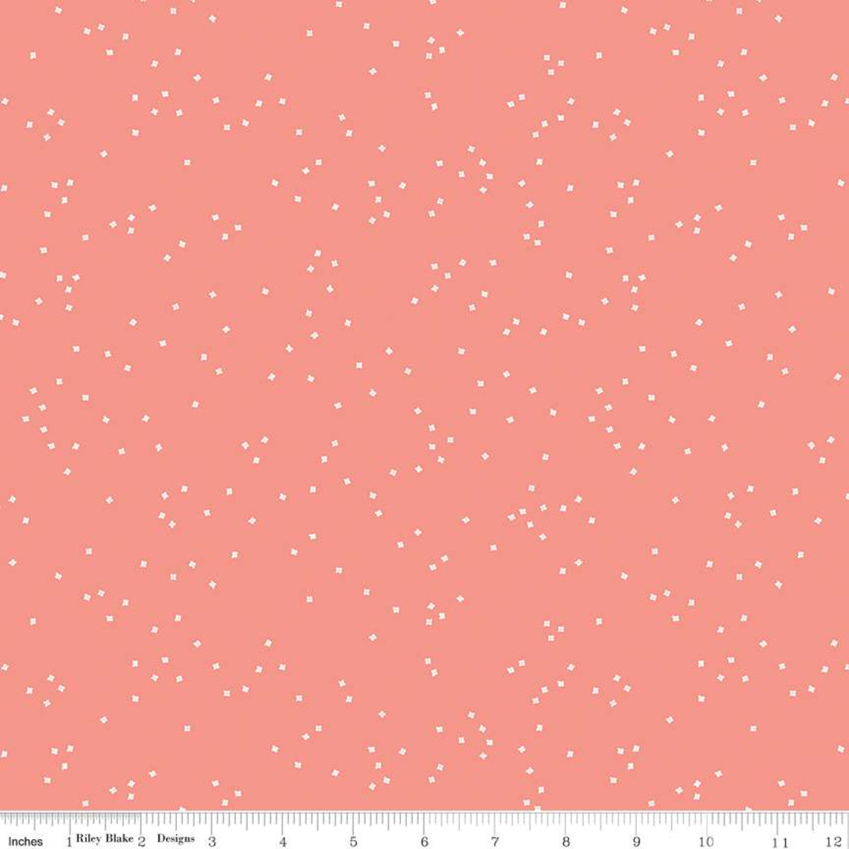 Blossom Salmon Yardage by Christopher Thompson for Riley Blake Designs
