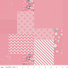 Someday Pink Graphic yardage by Minki Kim for Riley Blake Designs
