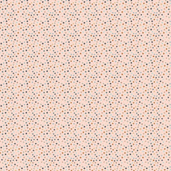 House and Home Blush Dotty Yardage by Lori Woods for Poppie Cotton Fabrics